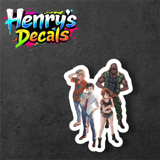 Anime Lagoon Crew Sticker Car Decal