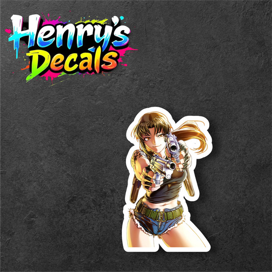 Anime Revy Sticker Car Decal