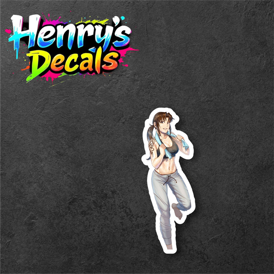 Anime Revy Sticker Car Decal