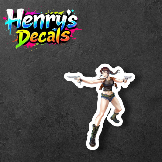 Anime Revy Sticker Car Decal