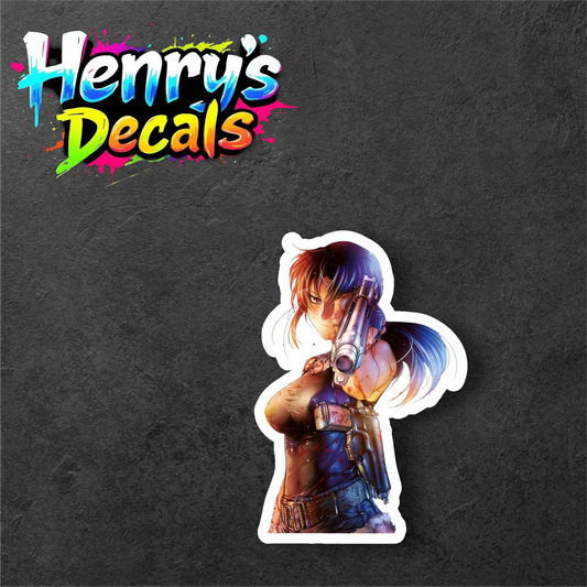 Anime Revy Sticker Car Decal