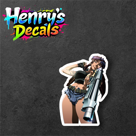 Anime Revy Sticker Car Decal