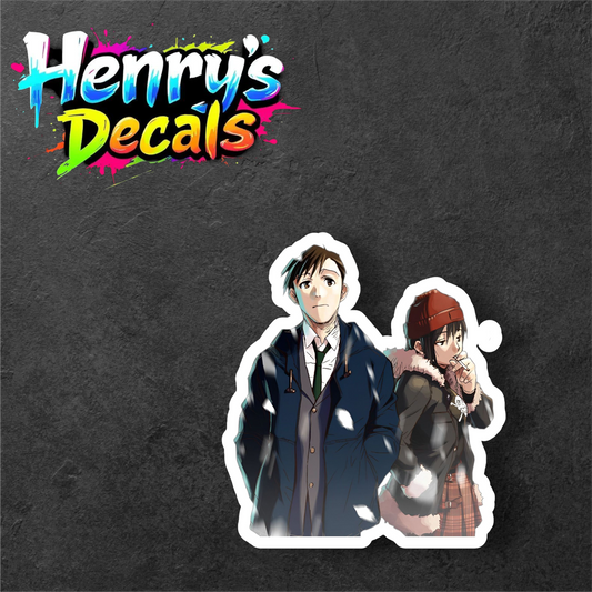 Anime Rock & Revy Sticker Car Decal