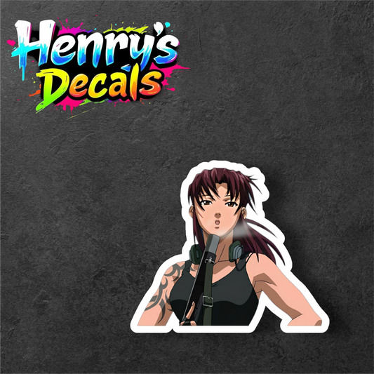 Anime Revy Sticker Car Decal