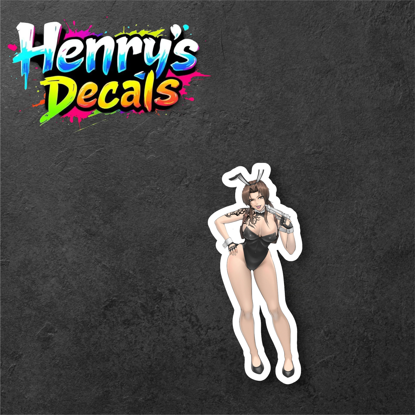 Anime Revy Sticker Car Decal