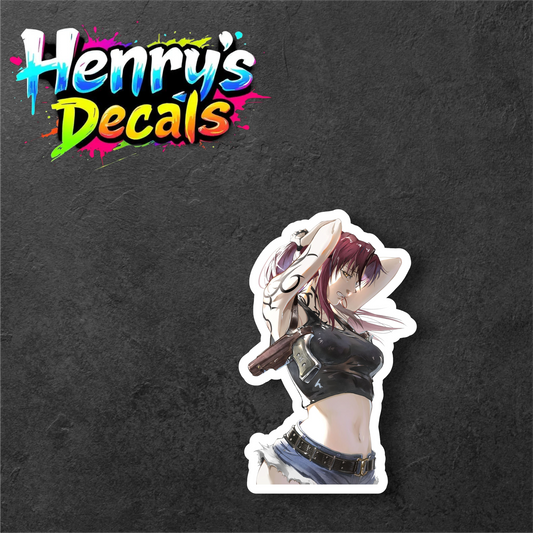 Anime Revy Sticker Car Decal
