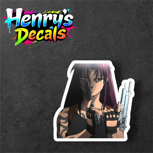 Anime Revy Sticker Car Decal