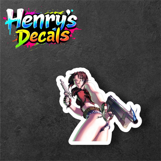 Anime Revy Sticker Car Decal
