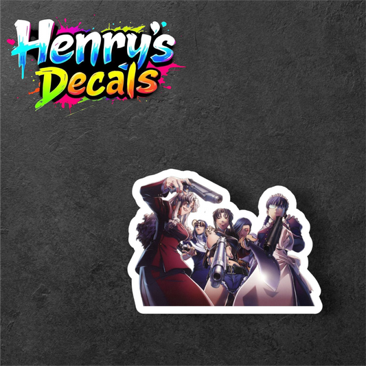 Anime Waifus Sticker Car Decal
