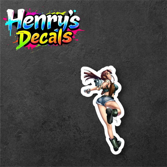 Anime Revy Sticker Car Decal