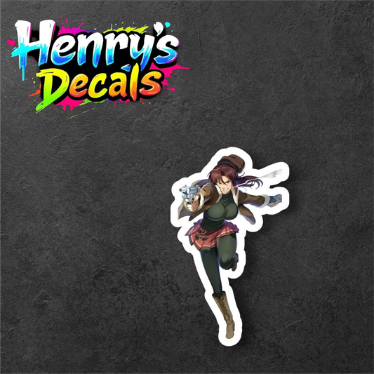 Anime Revy Sticker Car Decal