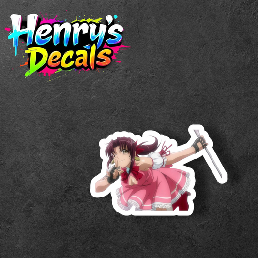 Anime Revy Sticker Car Decal