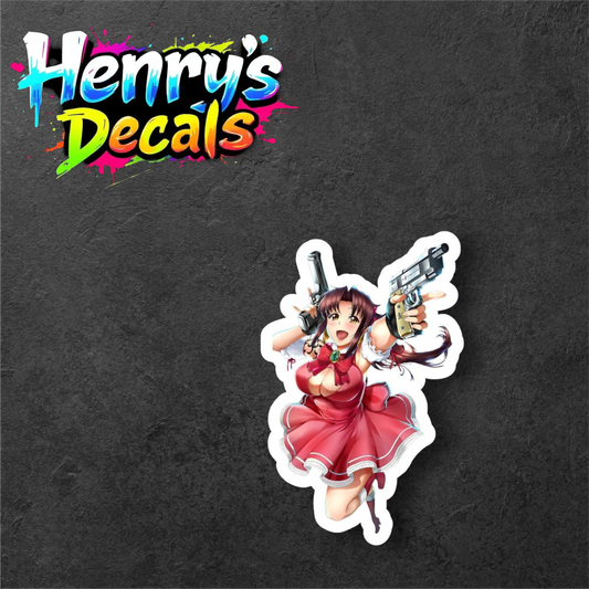 Anime Revy Sticker Car Decal