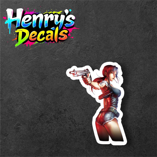 Anime Revy Sticker Car Decal