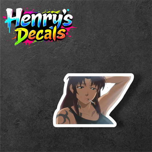 Anime Revy Sticker Car Decal