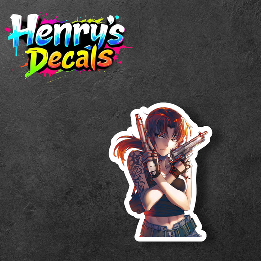 Anime Revy Sticker Car Decal