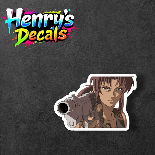 Anime Revy Sticker Car Decal