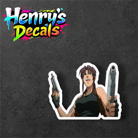 Anime Revy Sticker Car Decal