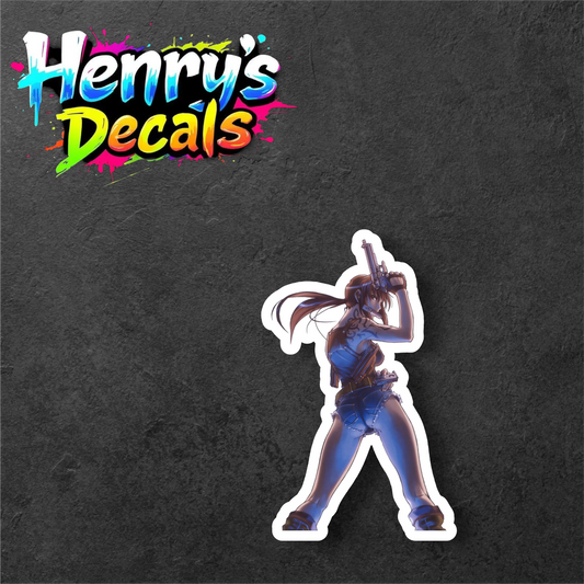 Anime Revy Sticker Car Decal