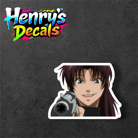Anime Revy Sticker Car Decal