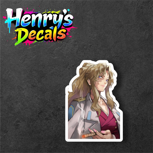 Anime Balalaika Sticker Car Decal