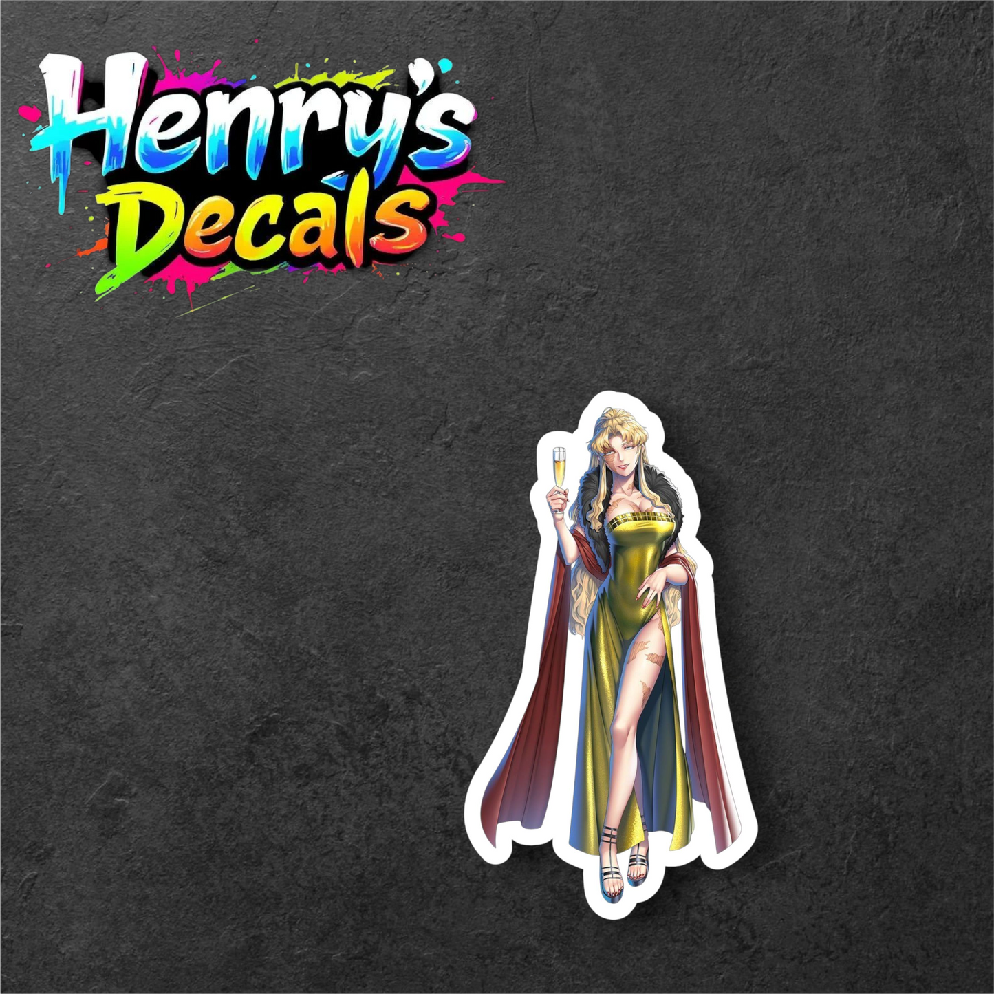Anime Balalaika Sticker Car Decal