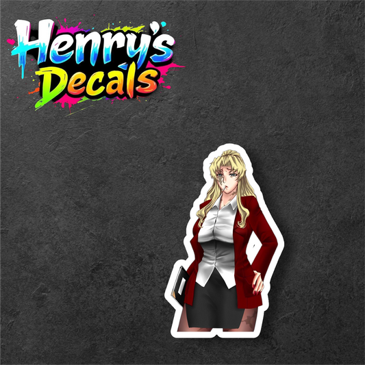 Anime Balalaika Sticker Car Decal