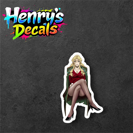 Anime Balalaika Sticker Car Decal