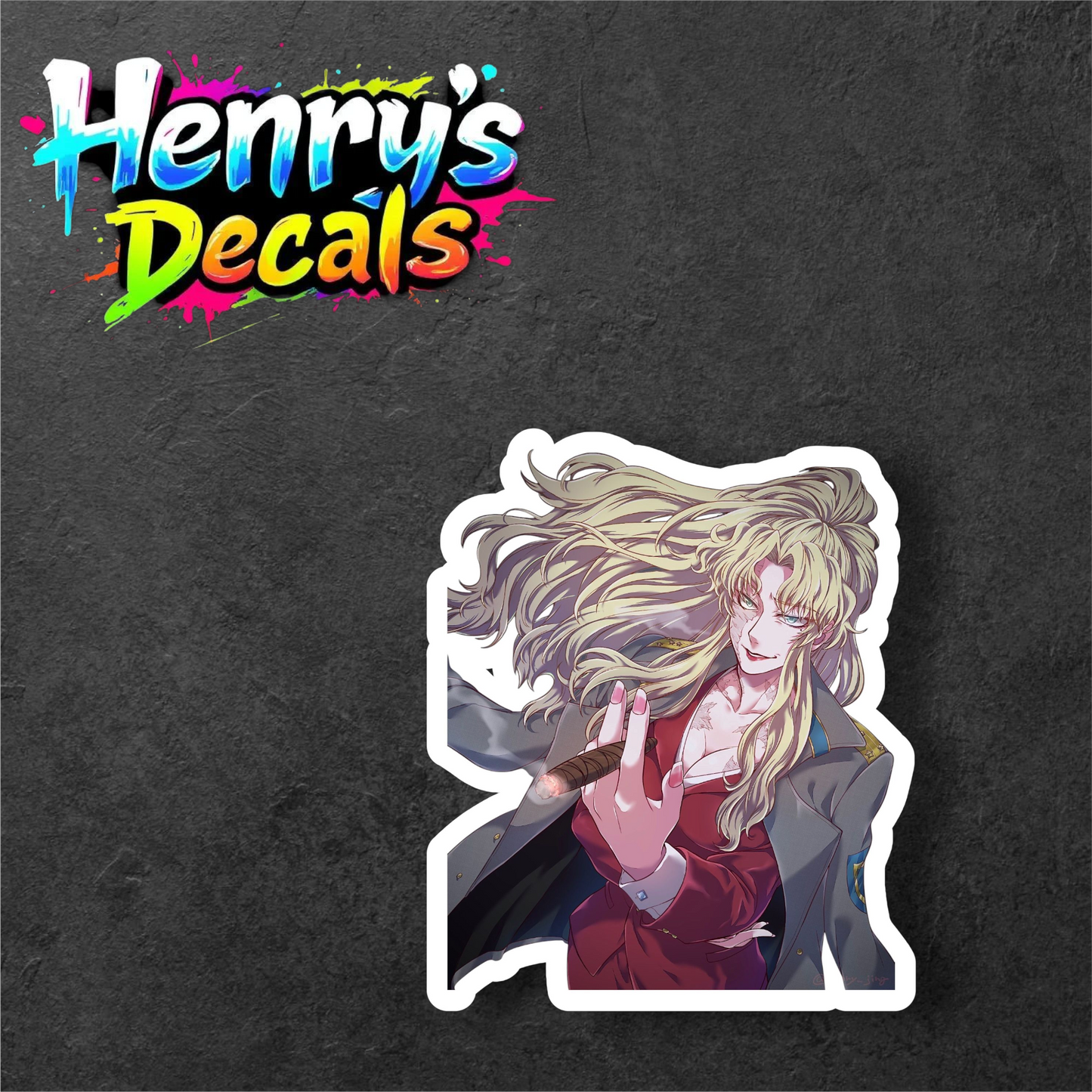 Anime Balalaika Sticker Car Decal