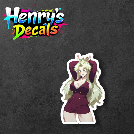 Anime Balalaika Sticker Car Decal