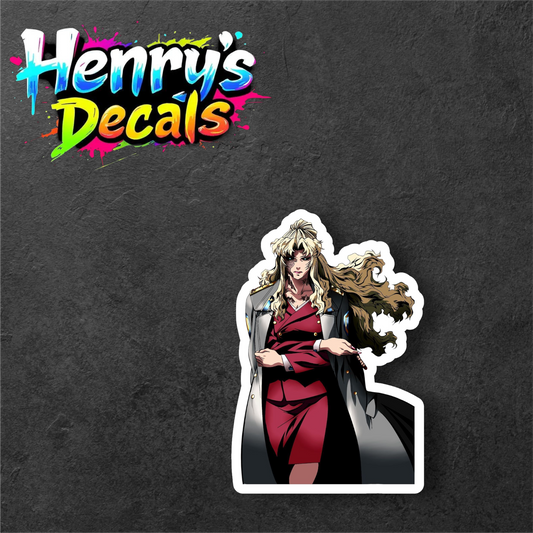 Anime Balalaika Sticker Car Decal