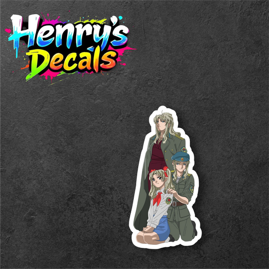 Anime Balalaika Sticker Car Decal