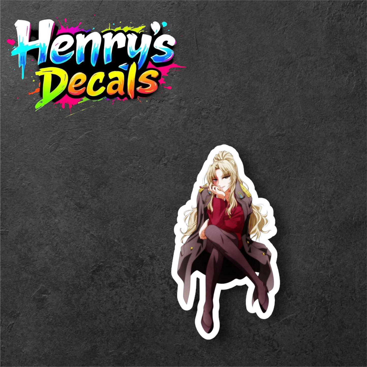 Anime Balalaika Sticker Car Decal