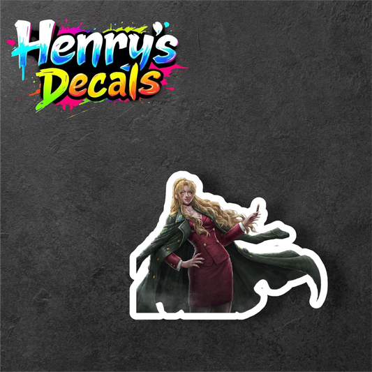 Anime Balalaika Sticker Car Decal