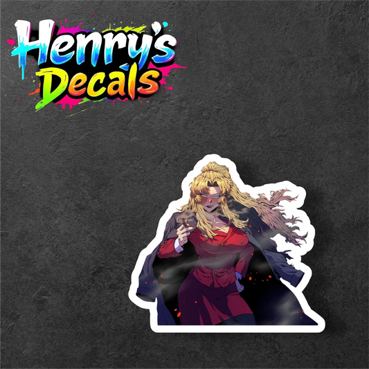 Anime Balalaika Sticker Car Decal