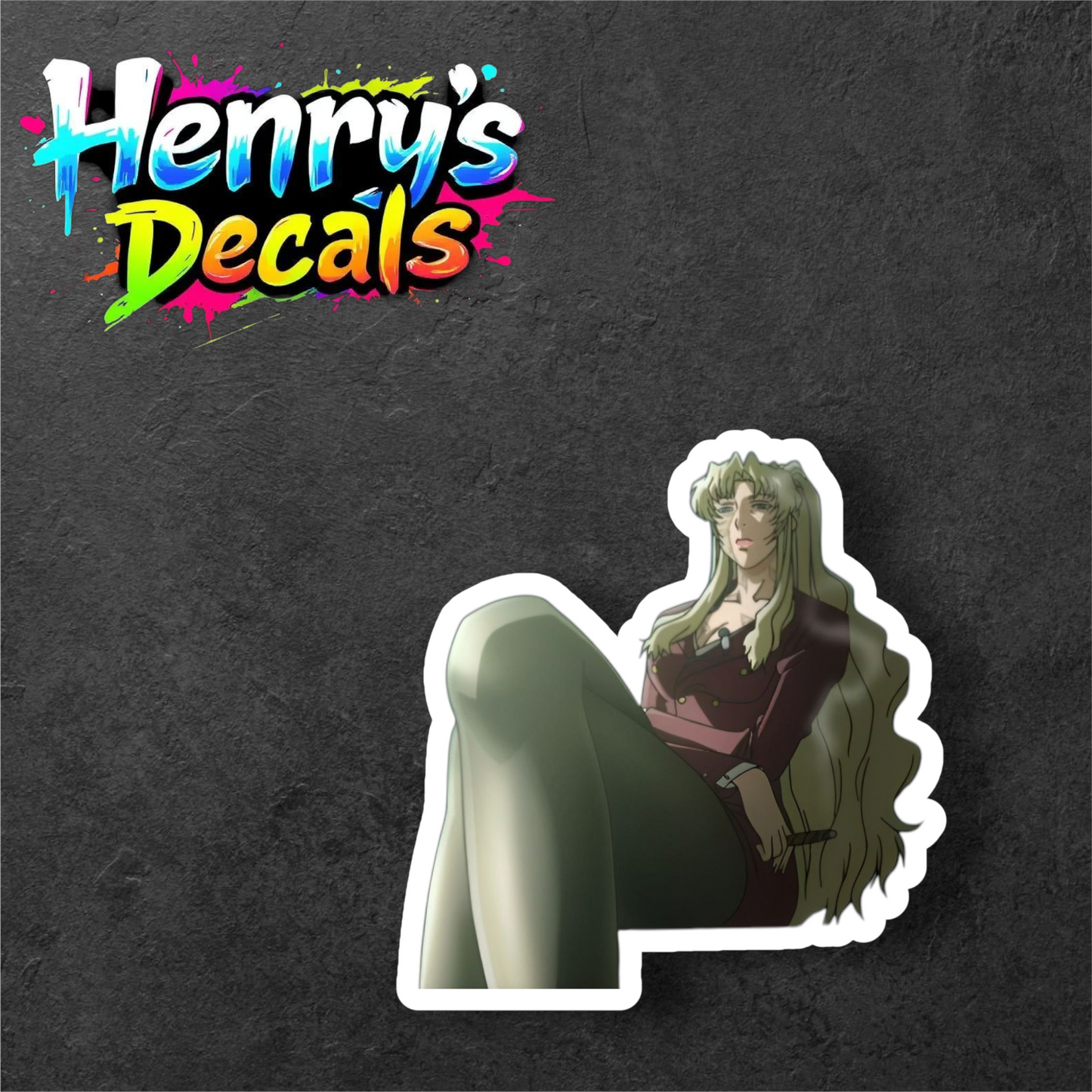 Anime Balalaika Sticker Car Decal