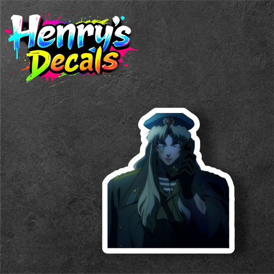 Anime Balalaika Sticker Car Decal