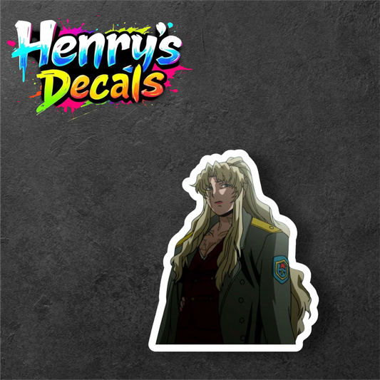 Anime Balalaika Sticker Car Decal