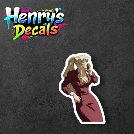 Anime Balalaika Sticker Car Decal