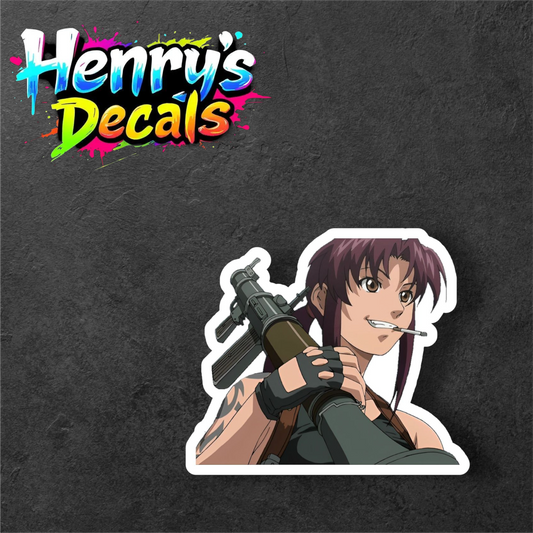 Anime Revy Sticker Car Decal