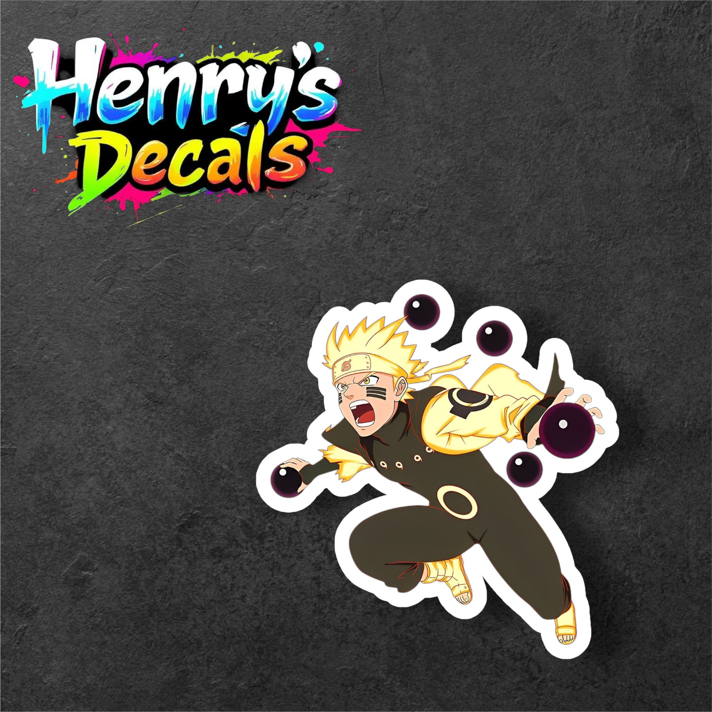 Anime Naruto Sticker Car Decal