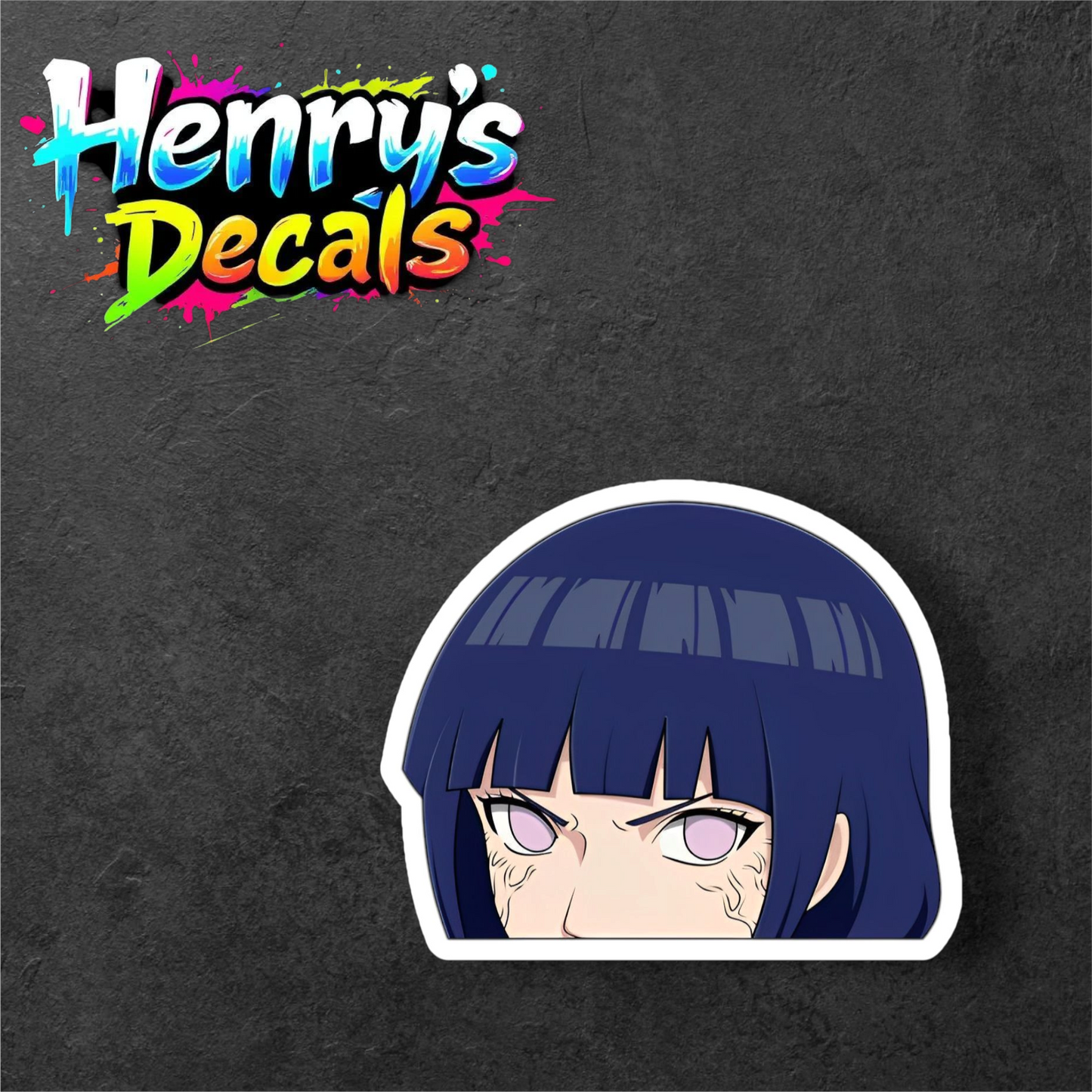 Anime Hinata Sticker Car Decal