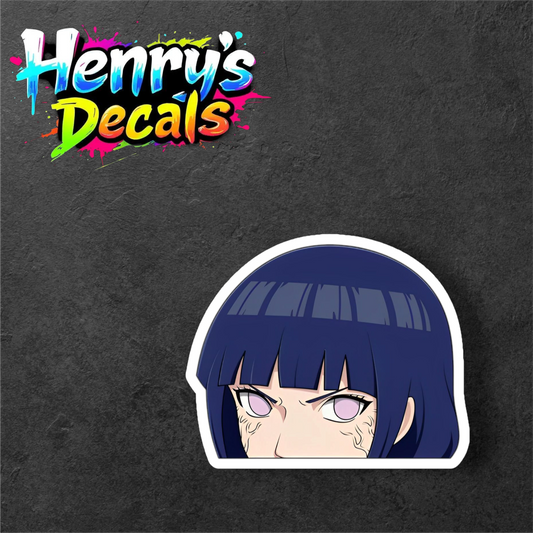 Anime Hinata Sticker Car Decal