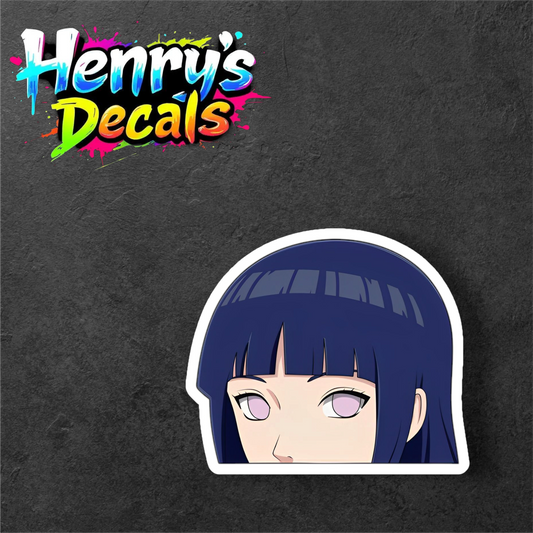 Anime Hinata Sticker Car Decal