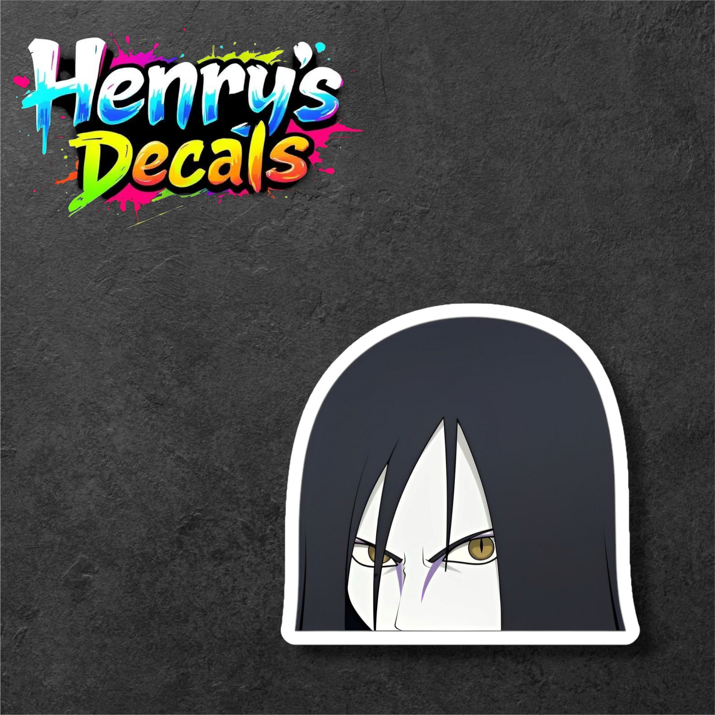 Anime Orochimaru Sticker Car Decal