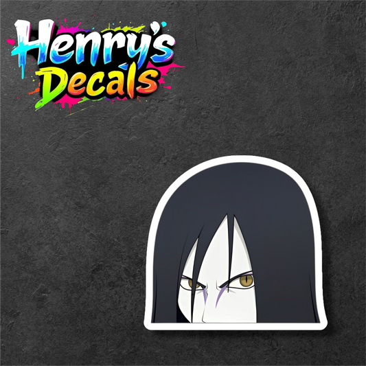 Anime Orochimaru Sticker Car Decal