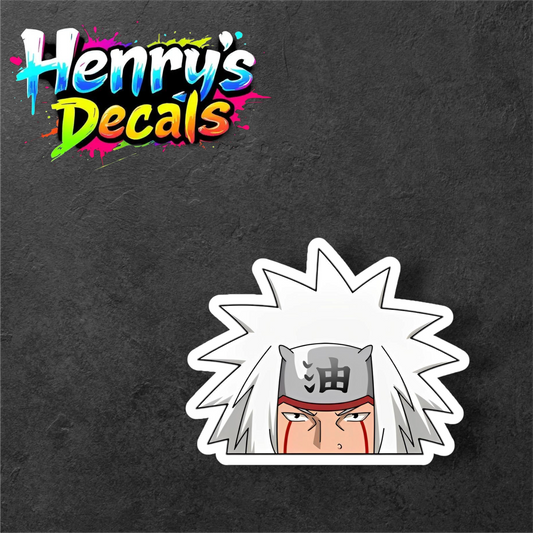 Anime Jiraiya Sticker Car Decal