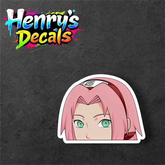 Anime Sakura Sticker Car Decal