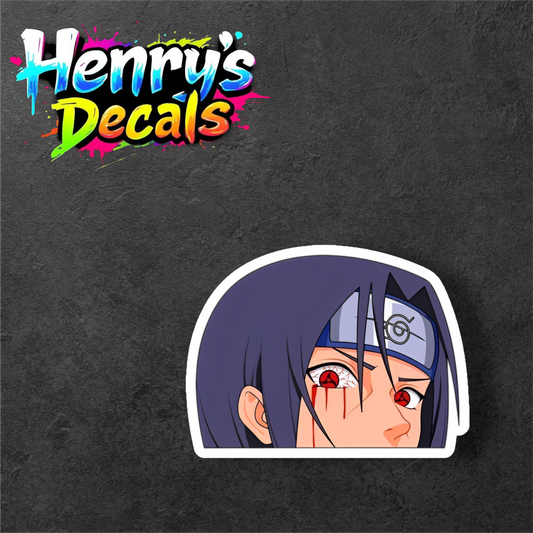 Anime Itachi Sticker Car Decal