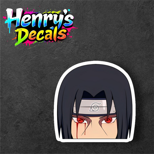 Anime Itachi Sticker Car Decal